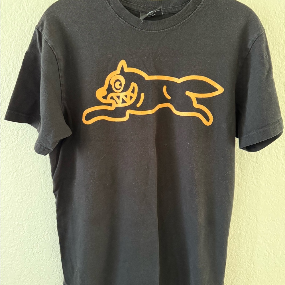 Icecream Black and Orange Dog Graphic Tee